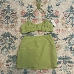 NWT skirt set